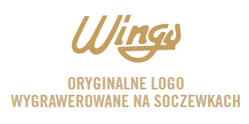 Oryginalne Logo wygrawerowane na soczewkach - Ray-Ban WINGS
